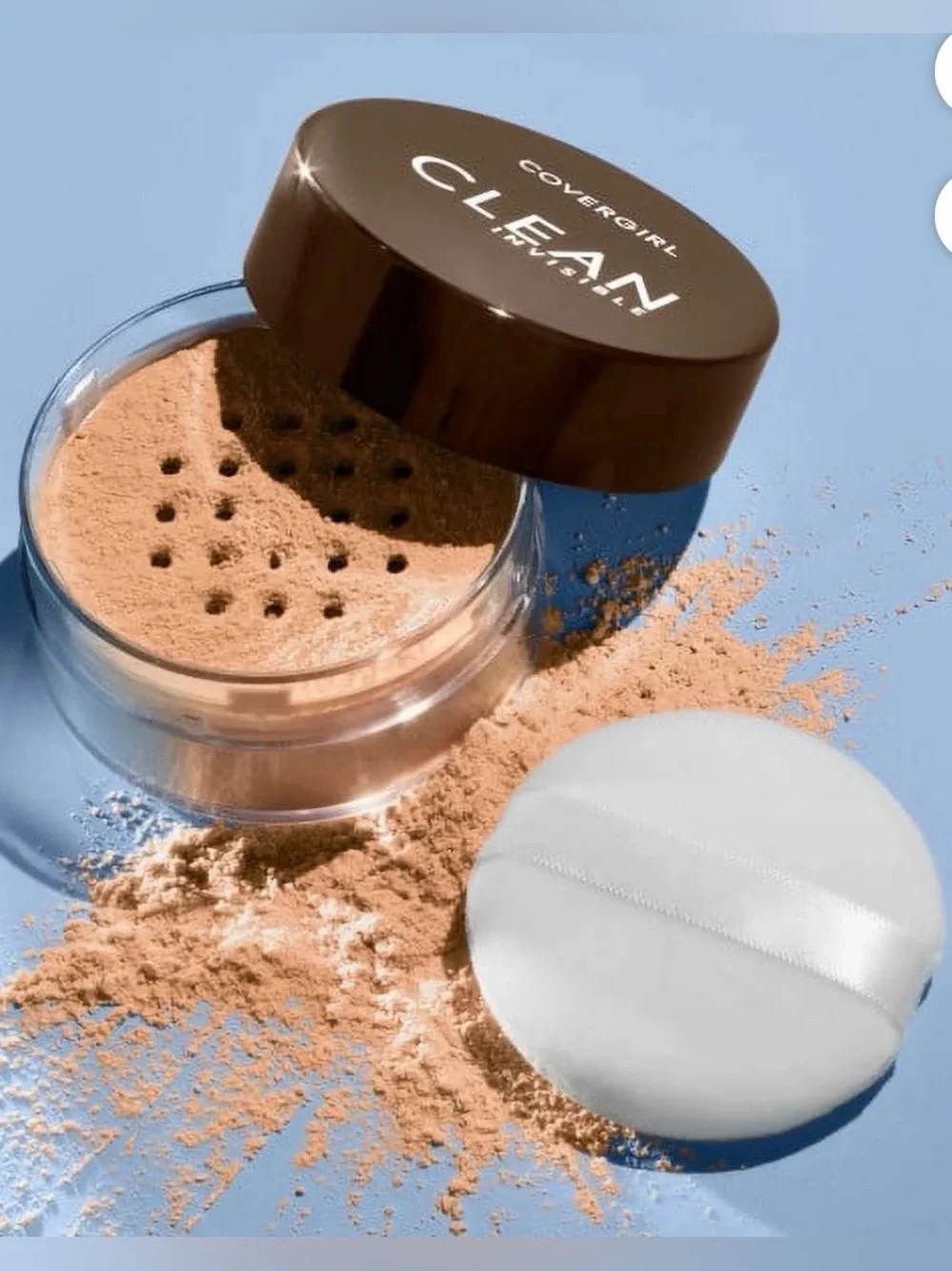 NWT COVERGIRL Clean Loose Face Color 135 Translucent Deep